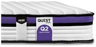 Jay-Be Quest Q2 Eco Deep E-pocket Kids Single Mattress