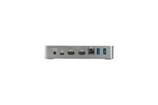 StarTech.com USB-C-dockningsstation ‒ dockningsstation för bärbar dator med dubbelskärm för HDMI 1080p ‒ strömförsörjning på 60 W ‒ 1 st. USB-C, 3 st. USB-A