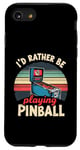 Jeu d'arcade vintage Pinball Machines Lover Coque pour iPhone SE (2020) / 7 / 8