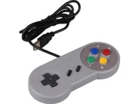 Joy-It Sbc-Gamepad-Snes, Spelplatta, Pc, Välj-Knapp, Startknapp, Analog, Kabel, Usb 2.0