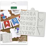 Katy Sue Designs Silikonform Vimplar & bokstäver -