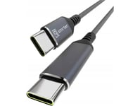 Smrter Usb-C-Kabel Usb 2.0 Usb-C®-Kontakt, Usb-C®-Kontakt 2 M Antracit Med Otg-Funktion, Rund, Tygbeklädnad Smrter_Speedy100_L_At