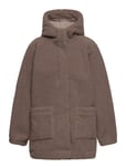 MINI A TURE Matcaykas Sherpa Jacket. Grs Brun