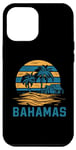Coque pour iPhone 13 Pro Max « BAHAMAS » Retro Sunset Vacation Dream