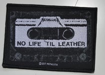 Metallica - No Life Til Leather (10,3 X 7,5 Cm) Patch/Jakkemerke