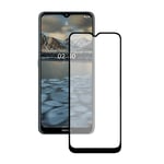 FanTing for Nokia 2.4 Screen Protector,[9H Hardness,Full Coverage,No bubbles and fingerprint],Scratch-resistant tempered glass film for Nokia 2.4-Black(4 Pack)