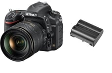NIKON D750 reflex 24.3 mpix KIT AF-S 24-120MM F4G ED VR + EN-EL15A Batterie