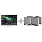 Sony X85L 65" 4K LED Google TV + BRAVIA Theatre Quad 4.0.4 -tuotepaketti