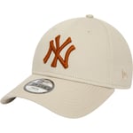 New Era 9FORTY League Essential New York Yankees Cap Barn - Beige - str. 52 - 53