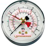 Manometer 16 bar till Rothenberger tryckprovningspump RP 50-S