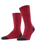 FALKE Men's Dot M SO Cotton Patterned 1 Pair Socks, Red (Scarlet 8228), 8.5-11