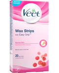 Cold Wax Strips Normal Skin, 20-Pack