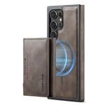 DG-Ming Magking K2 2i1 fodral Samsung Galaxy S24 Ultra - Coffee