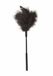 S&M Sex Mischief Feather Tickler | Black 13 Inch | Soft Feather Adult Sexual Fun