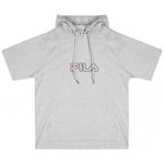 Sweat-shirt Fila  Sweat homme Gris sans manche  à capuche -