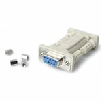 StarTech.com Adaptateur null modem DB9 série RS232 - F/F