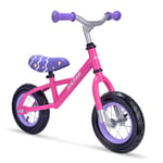 TYSYA Kids Balance Bike 10 Inches Children 2-4 Years Old Gliding Toddler Bicycles Exercise No Foot Pedal Baby Toys Outdoor Sports,Pink