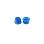 Pcs Silicone Analog Grip Thumbstick Extra Cover High Enhancements Thumb Sticks Pour Ps4 Pro Slim Controller,Blue