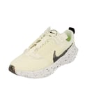 Nike Womens Crater Impact White Trainers - Size UK 3
