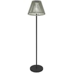 Solar golvlampa rotting solar lampor med ljussensor 25 LEDs automatiskt solar ljus i boho stil IP44 vattentät solar lampa utomhu