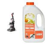 Vax Rapid Power 2 Carpet Cleaner | Leaves carpets dry in under 1 hr & Original Pet 1.5L Carpet Cleaner Solution | Suitable for Everyday Cleaning | Neutralises Pet Odours -1-9-142054
