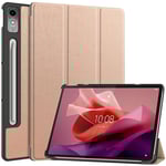 Lenovo Tab P12 Fodral med stativ - Rosé