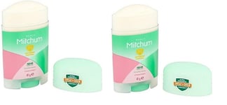 Mitchum Powder Fresh 41g Stick Pack of 2 Anti-Perspirant Deodorant For Women