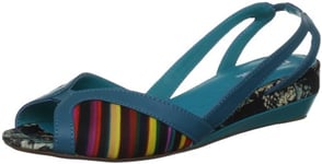 Desigual Women's Rose Blue Slides Sandal 31Ss262507236 3.5 UK, 36 EU
