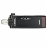 Godox AD200Pro 200Ws TTL 1/8000 HSS 500Flashes pocket Flash + softbox (AD-S7)Kit