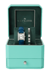 Lily & Lotus Klocka med läderarmband CM-220920 Blå