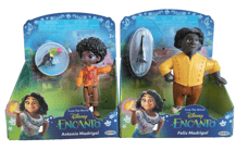 Disney Encanto Felix Madrigal And Antonio Madrigal 3 inch Figure Doll Toy Set