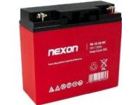 Nexon TN-GEL-22 12V 22Ah gelbatteri - djupurladdning och cyklisk drift