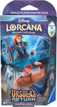 Disney Lorcana TCG Ursulas Return Starter Deck - Sapphire/Steel