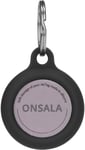 Gear Onsala silikonholder med nøkkelring (AirTag) - Svart