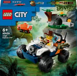 LEGO City 60424 Jungleeventyr – ATV og rød panda-mission