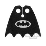 Custom Design Cape - Batman Logo - Light Gray