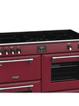 Stoves Richmond Deluxe S1100Ei 110cm Induction Electric Range Cooker Chilli Red