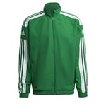 adidas Men's Squadra 21 Presentation Track Tracksuit Jacket, team green/white, L