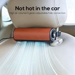 Car Interior Rear Headrest Fan USB Plug in Car  Fan Wind   to Low Noise Car3808