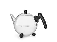 NIKE Teapot Bella Ronde 0,75L, black fittings, stainless_steel