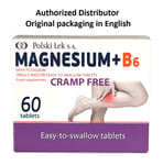 Magnesium B6 Cramp Free Potassium Supplement 60pcs Easy to Swallow Magnez B6