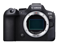 Canon EOS R6 Mark II - Digitalkamera - speilløst - 24.2 MP - Full Frame - 4K / 60 fps - kun hus - Wi-Fi, Bluetooth - svart