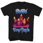 Deep Purple T-shirt Burn Albumkonst Deep Purple T-shirt XL