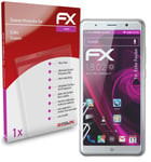 atFoliX Glass Protective Film for Echo Fusion Glass Protector 9H Hybrid-Glass