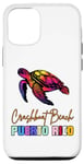Coque pour iPhone 13 Pro Crashboat Beach Porto Rico Floral Turtle Vacation Family