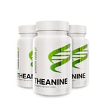 Body Science 3 x L-teanin - 90 kapslar Theanine 200 Aminosyror, theanin, kosttillskott för sömn och välmående V Caps
