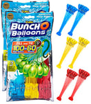 SHS-Yard ZURU Bunch O Balloons - 210 Pieces / 100 in 60 Seconds/Self-closing/Water Balloons / 6 Bundles of 35 Water Bombs/Water Balloons Seal/Self Seal/Mixed