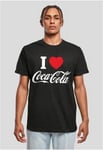 Urban Classics Coca Cola I Love Coke Tee (5XL,white)