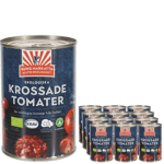 Kung Markatta Krossade Tomater Krav 12-pack | 12 x 400 g