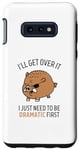 Coque pour Galaxy S10e Pig I'll Get Over It I Just Need To Be Dramatic First